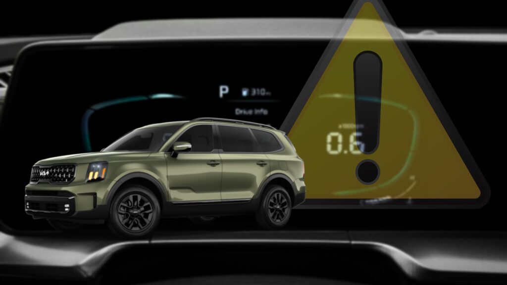 2024 Kia Telluride Instrument Cluster Issues Issues