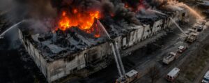 Lineage Warehouse Fire in Boyle Heights