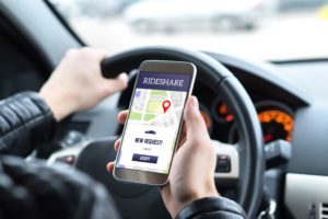 Uber and Lyft driver liability in car accident
