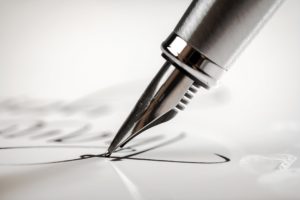 Pen Signing Name