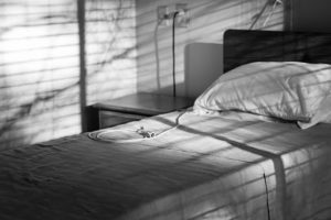 Bed in nursing home