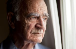 Melancholy Senior Citizen