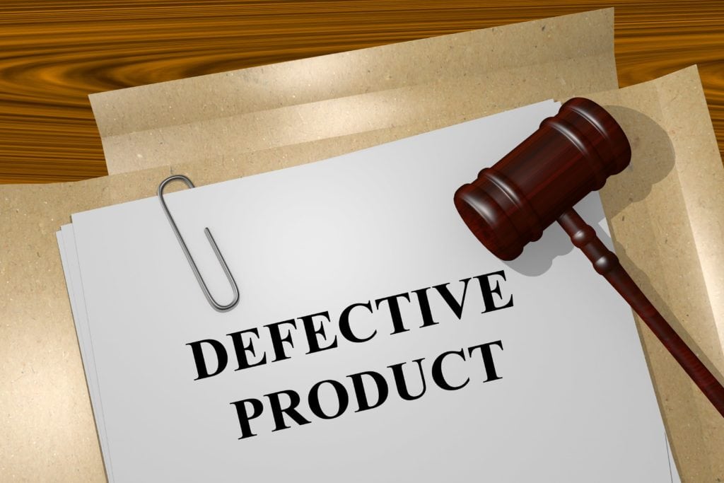 Defective Product Lawsuit
